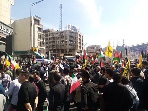 حضور میلیونی ایرانیان در راهپیمایی روز جهانی قدس