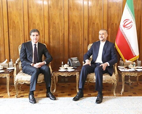 امیرعبداللهیان در دیدار با بارزانی: روابط ایران و اقلیم کردستان دوستانه و ناگسستنی است