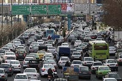آخرین وضعیت ترافیکی تهران امروز ۲۴ اردیبهشت ۱۴۰۳