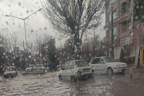 رگبار باران از دوشنبه در تهران