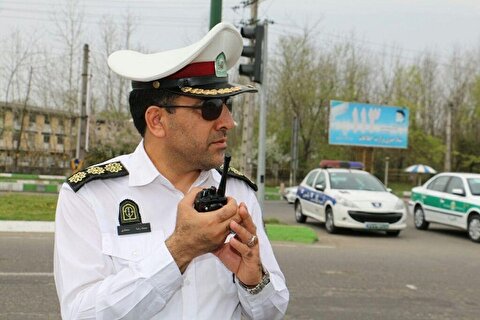 اجرای محدودیت های ترافیکی جاده ای در مازندران