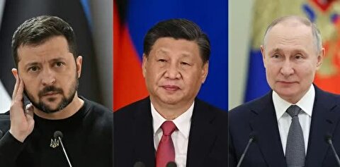 اتهام‌زنی زلنسکی به چین درباره «نشست صلح»