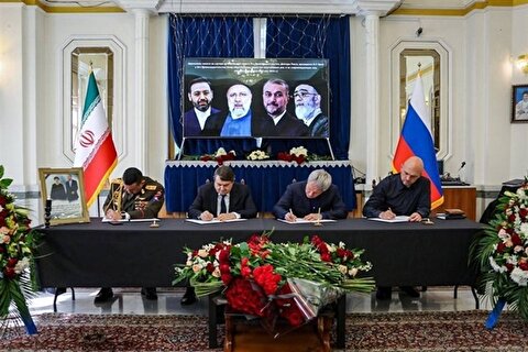حضور مقامات ارشد روسیه در سفارت ایران در مسکو